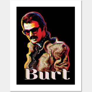 Burt Reynolds // Retro Fan Art Posters and Art